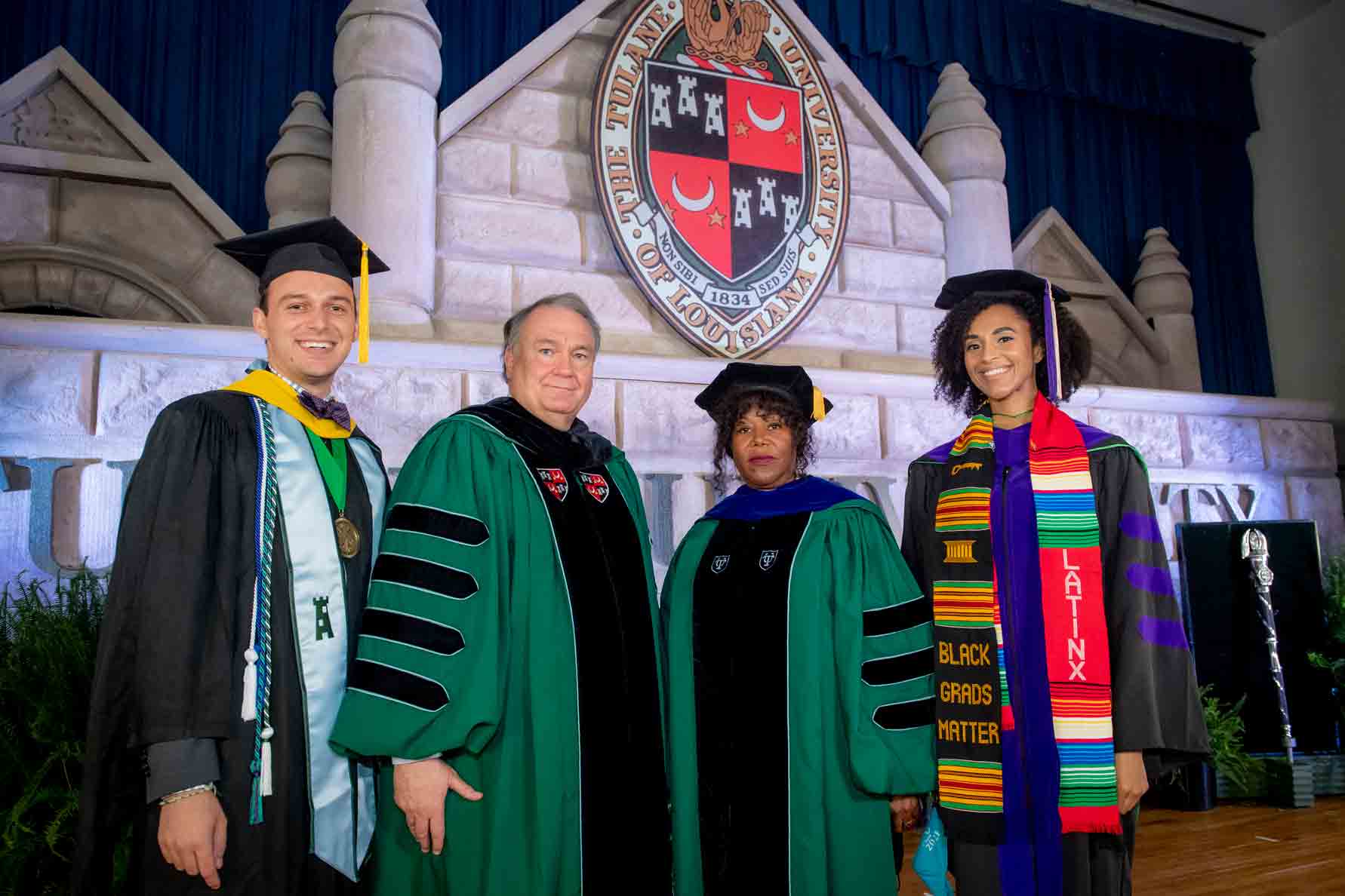 Keynote speaker Ruby Bridges encourages Tulane’s Class of 2021 to look